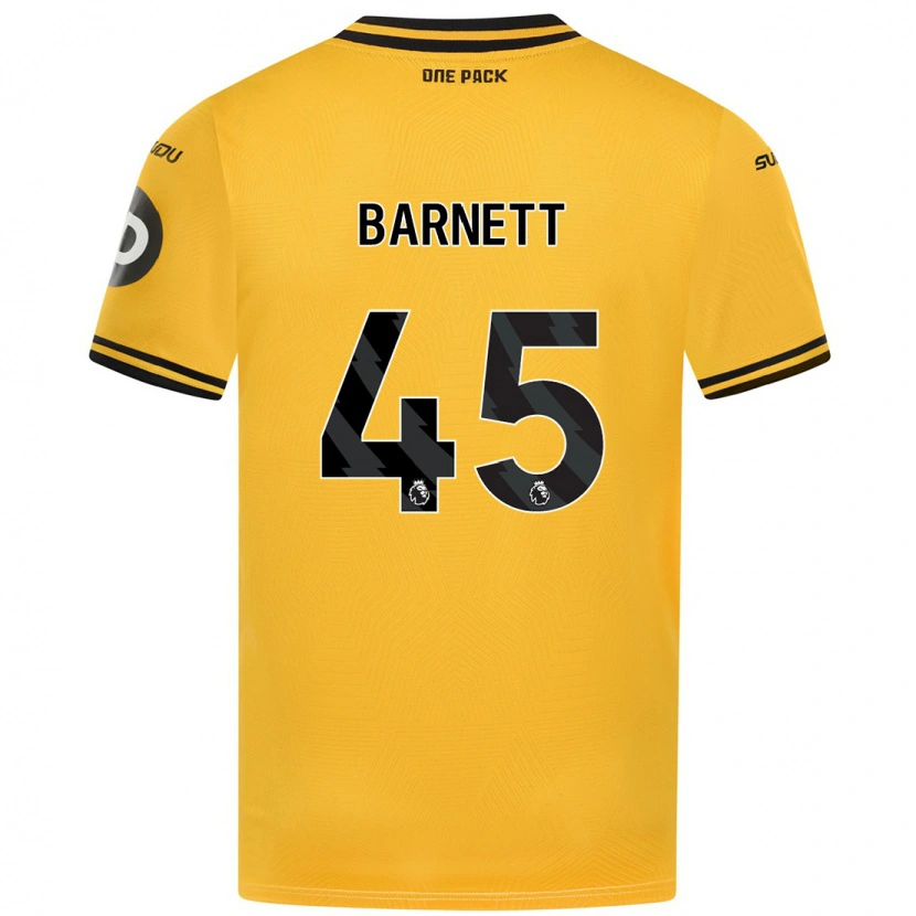 Danxen Donna Maglia Ty Barnett #45 Giallo Kit Gara Home 2024/25 Maglietta