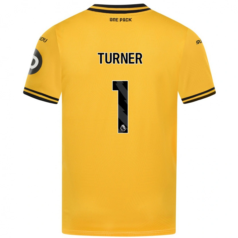 Danxen Donna Maglia Shannon Turner #1 Giallo Kit Gara Home 2024/25 Maglietta