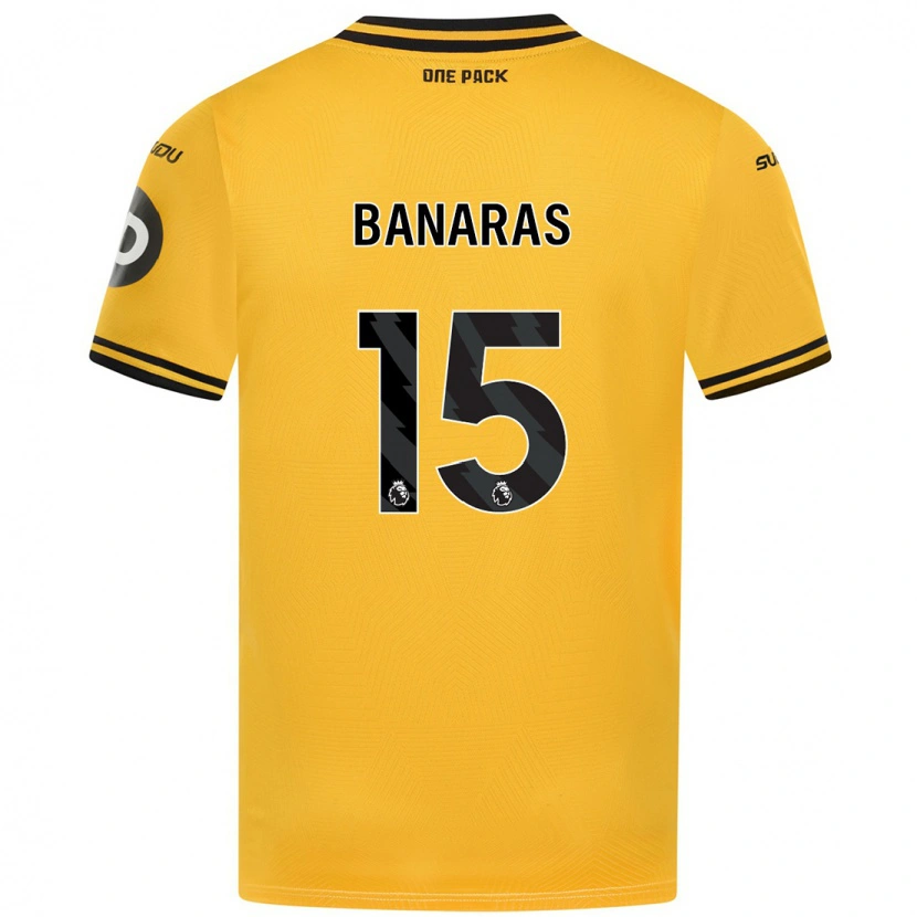 Danxen Donna Maglia Layla Banaras #15 Giallo Kit Gara Home 2024/25 Maglietta