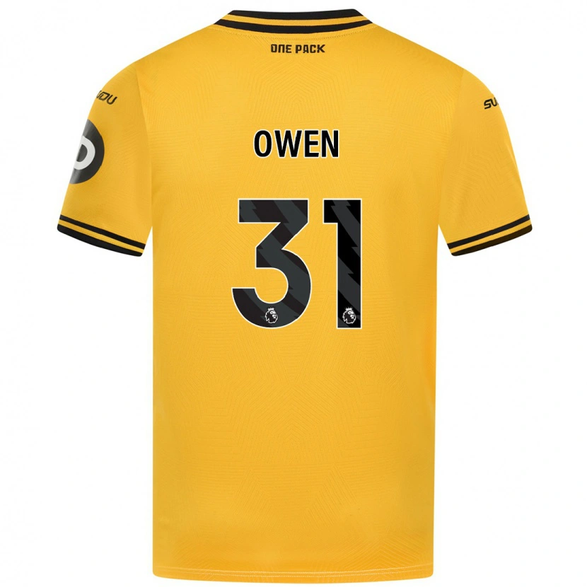 Danxen Donna Maglia Skye Owen #31 Giallo Kit Gara Home 2024/25 Maglietta
