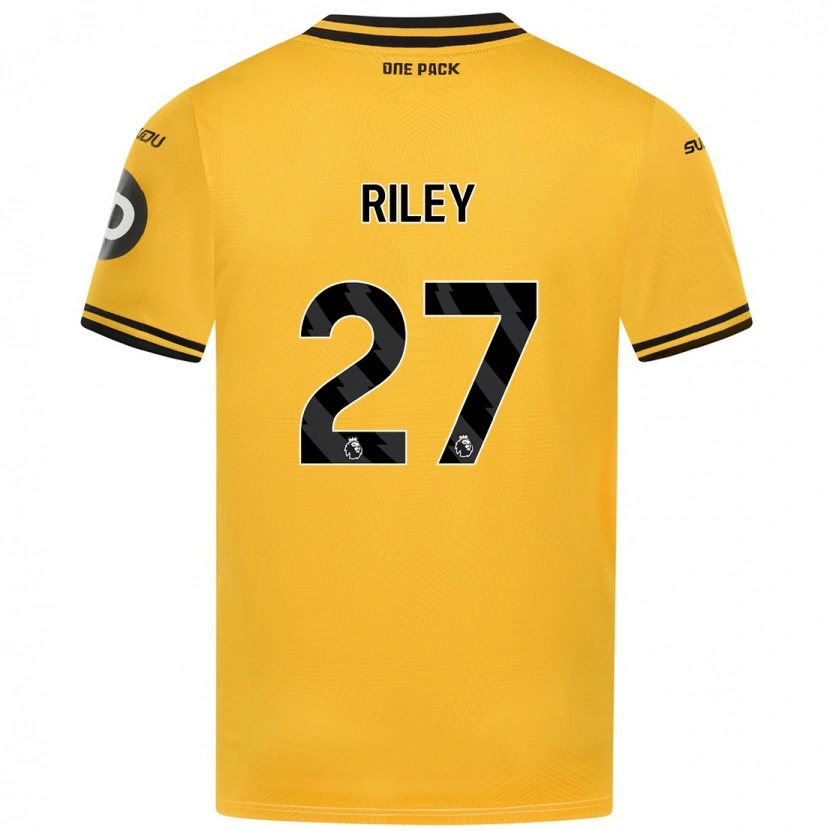 Danxen Donna Maglia Lauren Riley #27 Giallo Kit Gara Home 2024/25 Maglietta