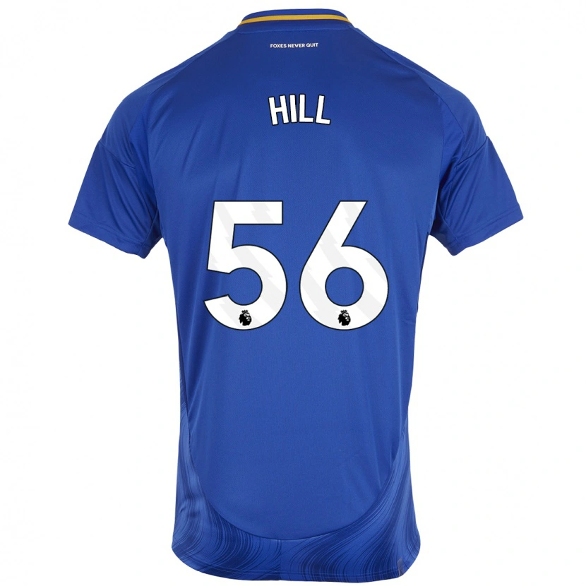 Danxen Donna Maglia Deniche Hill #56 Blu Bianco Kit Gara Home 2024/25 Maglietta