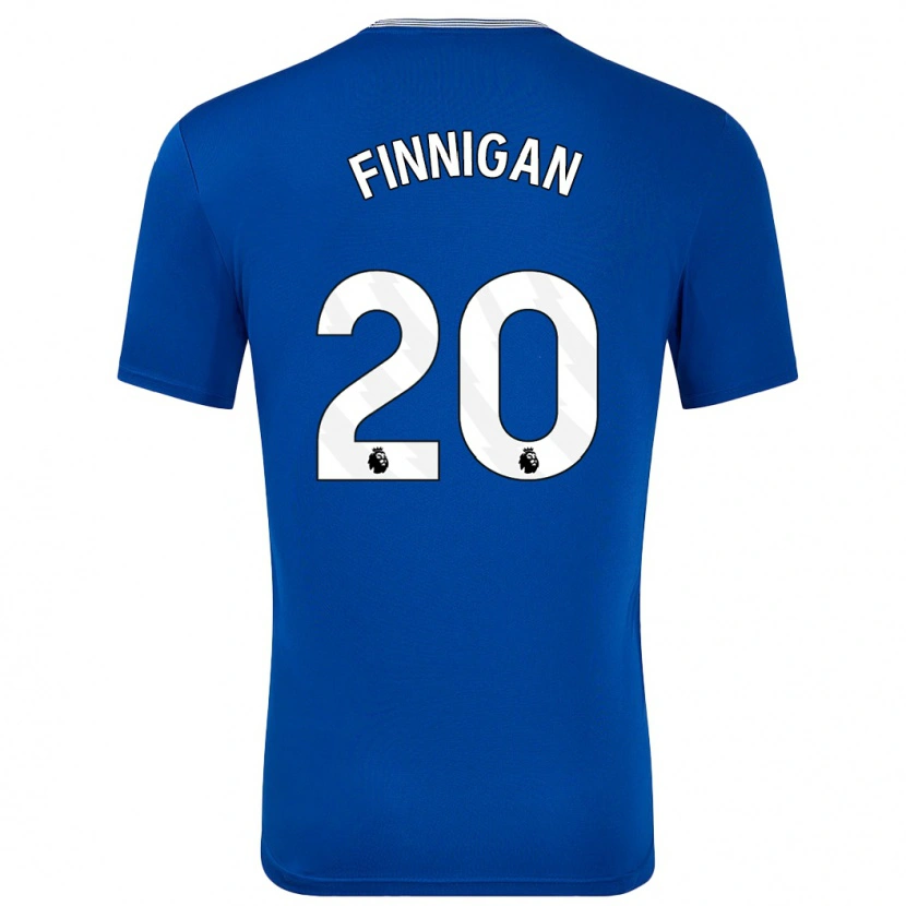 Danxen Donna Maglia Megan Finnigan #20 Blu Con Kit Gara Home 2024/25 Maglietta