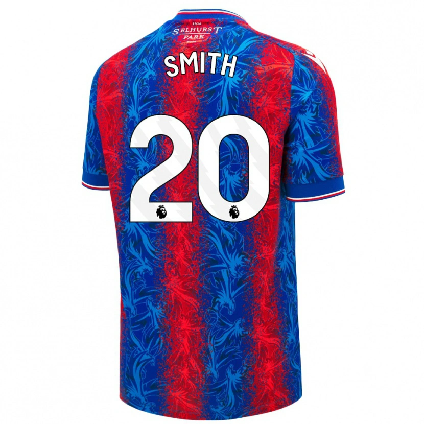 Danxen Donna Maglia Hope Smith #20 Strisce Rosso Blu Kit Gara Home 2024/25 Maglietta