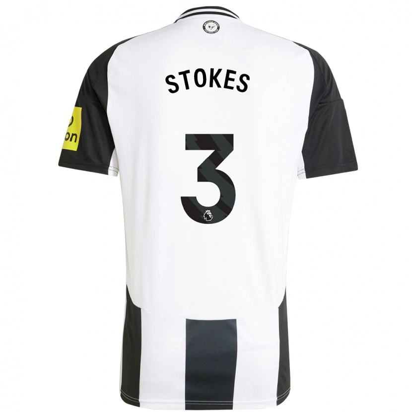 Danxen Donna Maglia Demi Stokes #3 Bianco Nero Kit Gara Home 2024/25 Maglietta