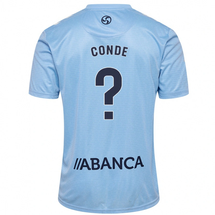 Danxen Donna Maglia Miguel Conde #0 Celeste Kit Gara Home 2024/25 Maglietta