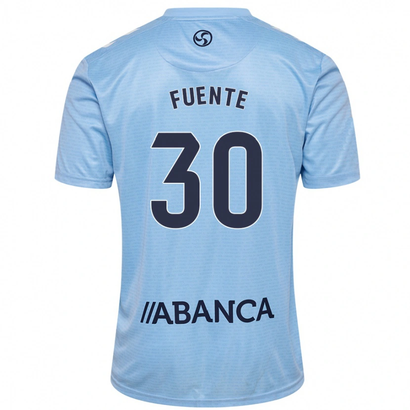Danxen Donna Maglia Mario Fuente #30 Celeste Kit Gara Home 2024/25 Maglietta