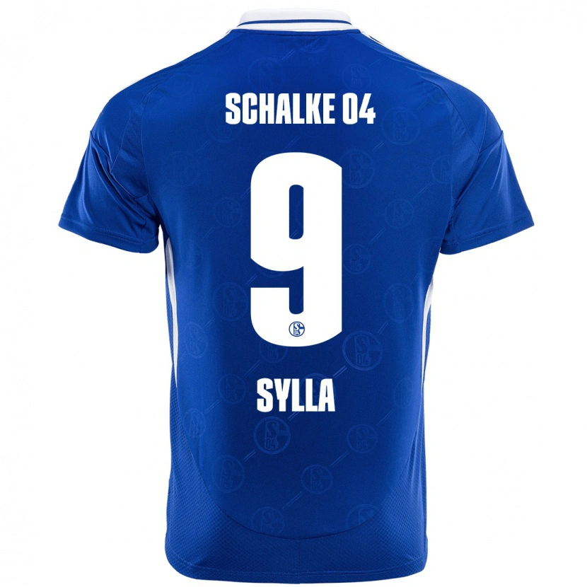 Danxen Donna Maglia Moussa Sylla #9 Blu Reale Kit Gara Home 2024/25 Maglietta