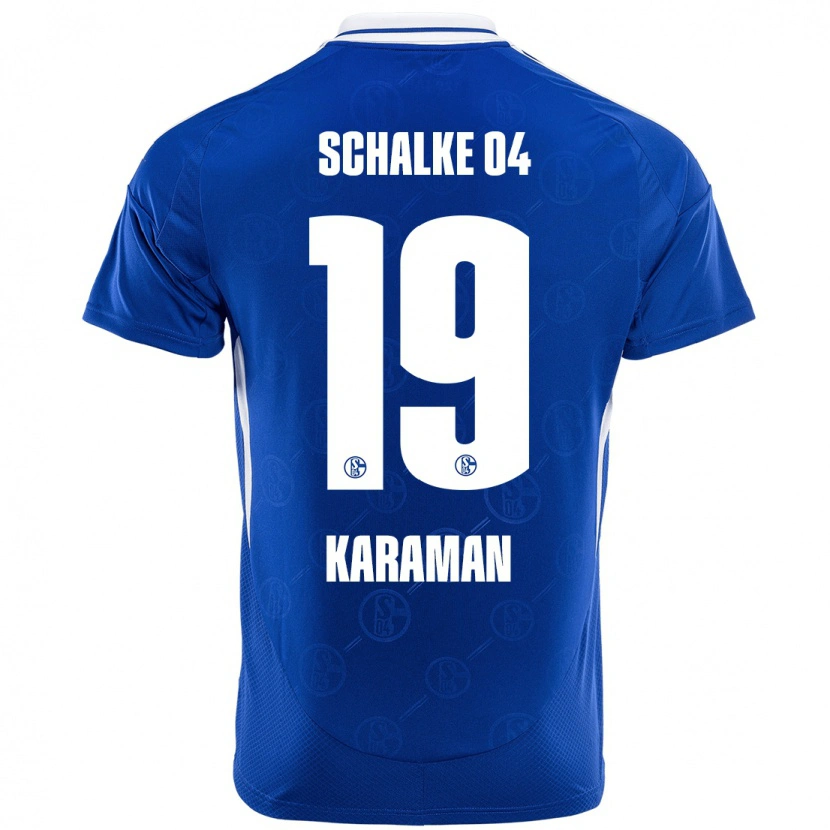Danxen Donna Maglia Kenan Karaman #19 Blu Reale Kit Gara Home 2024/25 Maglietta