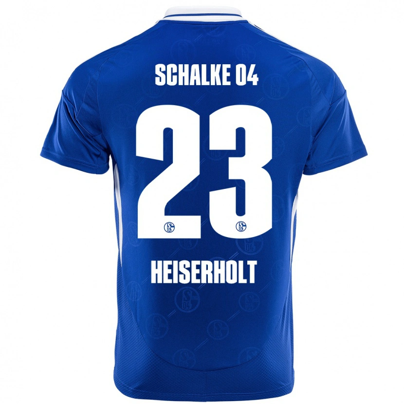 Danxen Donna Maglia Finn Heiserholt #23 Blu Reale Kit Gara Home 2024/25 Maglietta