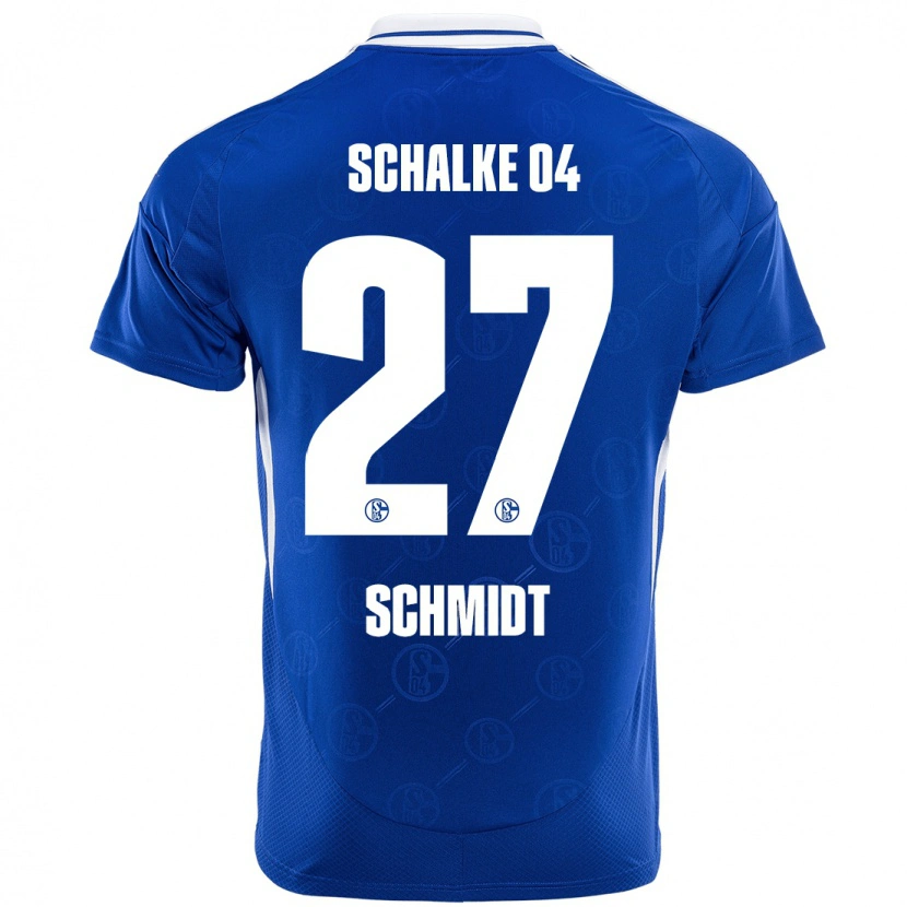Danxen Donna Maglia Tim Schmidt #27 Blu Reale Kit Gara Home 2024/25 Maglietta