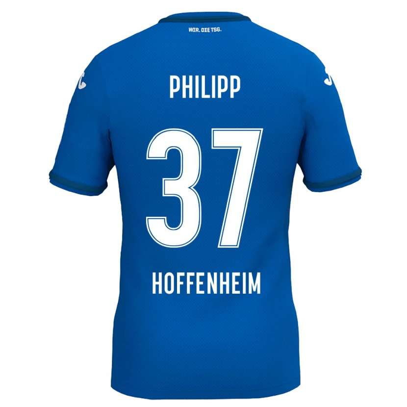 Danxen Donna Maglia Luca Philipp #37 Blu Reale Kit Gara Home 2024/25 Maglietta