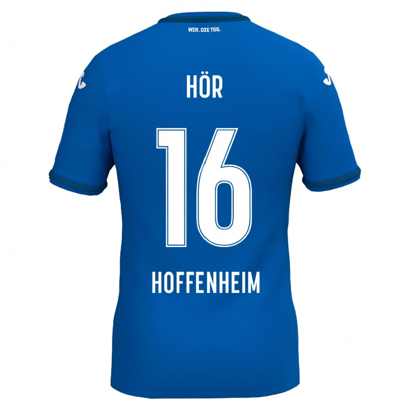 Danxen Donna Maglia Yannis Hör #16 Blu Reale Kit Gara Home 2024/25 Maglietta