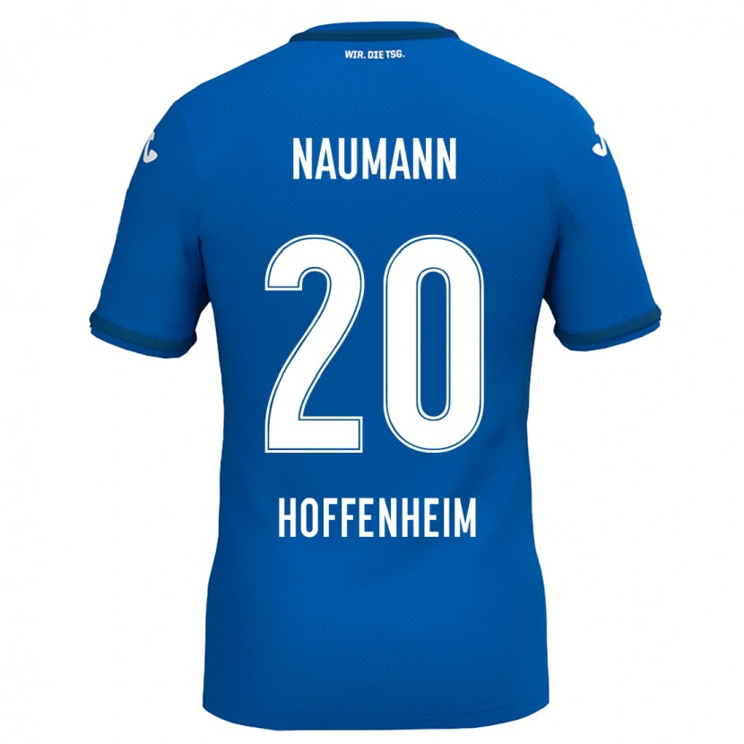Danxen Donna Maglia Maxim Naumann #20 Blu Reale Kit Gara Home 2024/25 Maglietta