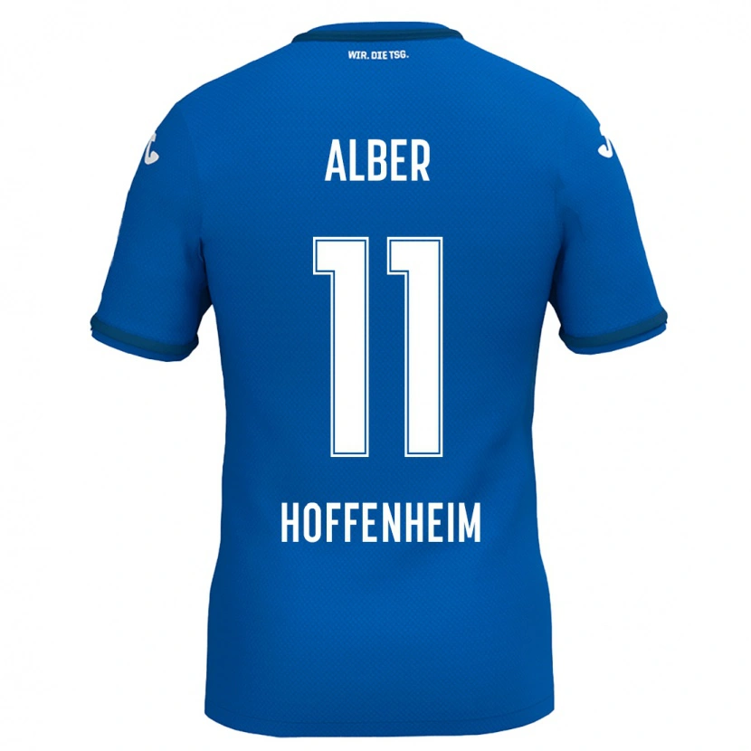Danxen Donna Maglia Mara Alber #11 Blu Reale Kit Gara Home 2024/25 Maglietta