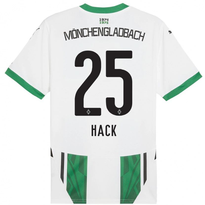 Danxen Donna Maglia Robin Hack #25 Bianco Verde Kit Gara Home 2024/25 Maglietta