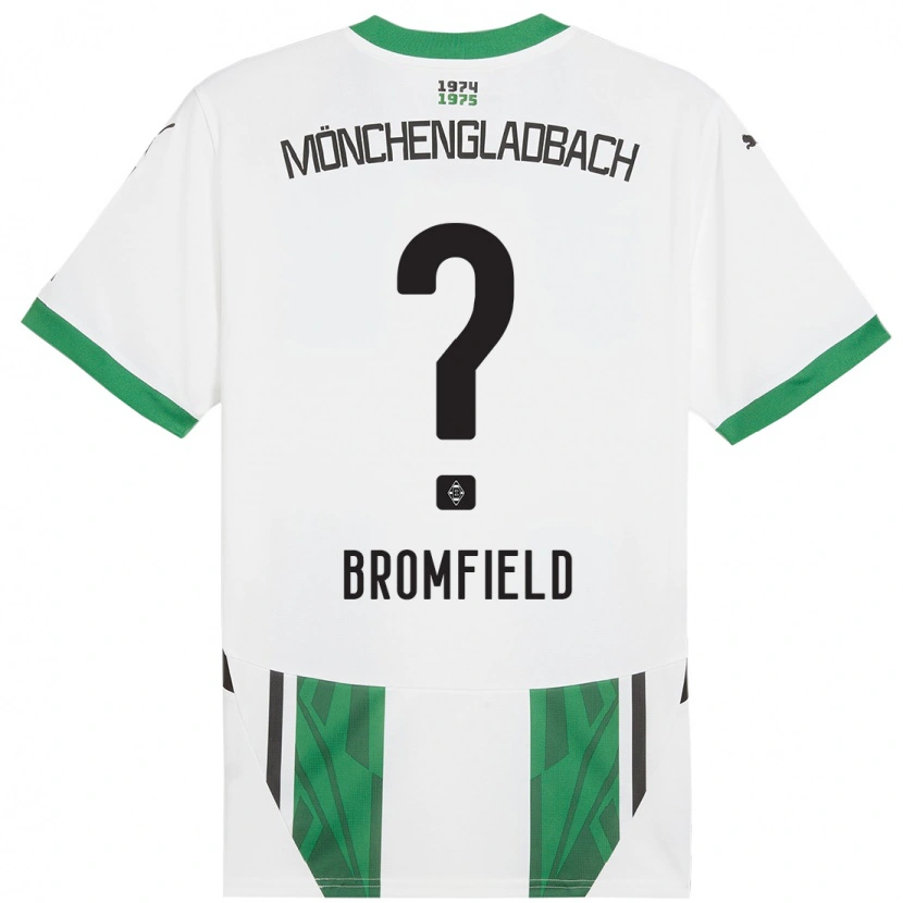 Danxen Donna Maglia Rio Bromfield #0 Bianco Verde Kit Gara Home 2024/25 Maglietta