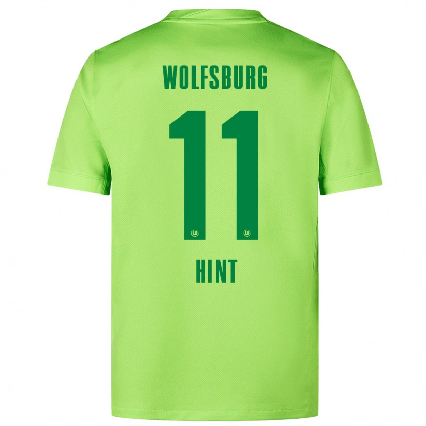 Danxen Donna Maglia Trevor Hint #11 Verde Fluorescente Kit Gara Home 2024/25 Maglietta