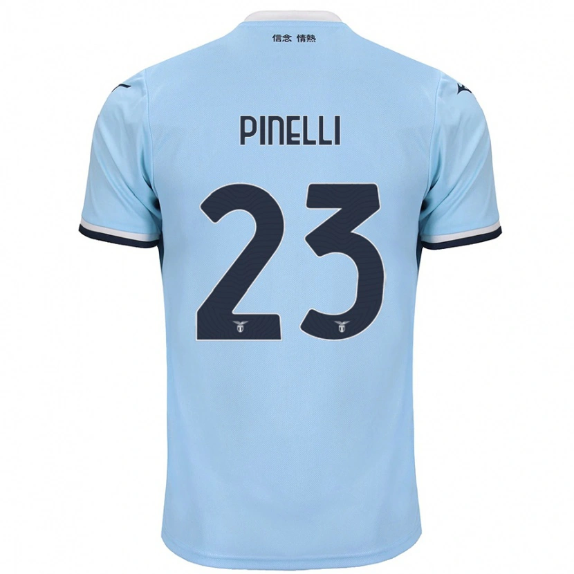 Danxen Donna Maglia Pietro Pinelli #23 Blu Kit Gara Home 2024/25 Maglietta