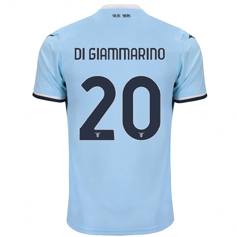 Danxen Donna Maglia Virginia Di Giammarino #20 Blu Kit Gara Home 2024/25 Maglietta