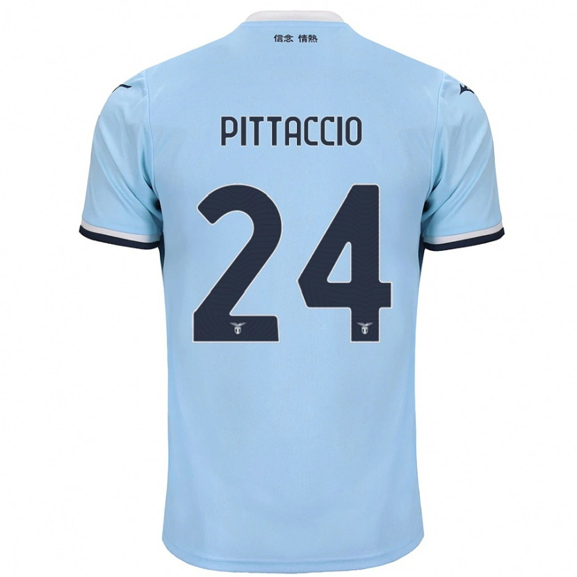 Danxen Donna Maglia Francesca Pittaccio #24 Blu Kit Gara Home 2024/25 Maglietta