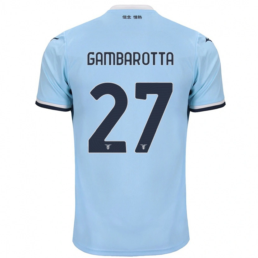 Danxen Donna Maglia Margot Gambarotta #27 Blu Kit Gara Home 2024/25 Maglietta