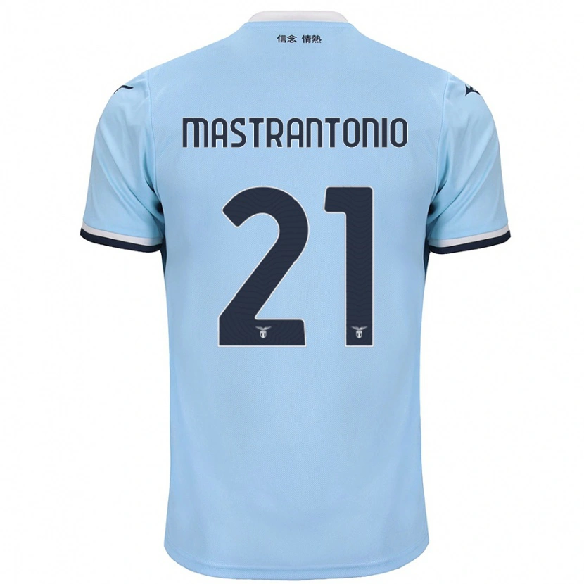 Danxen Donna Maglia Ella Mastrantonio #21 Blu Kit Gara Home 2024/25 Maglietta