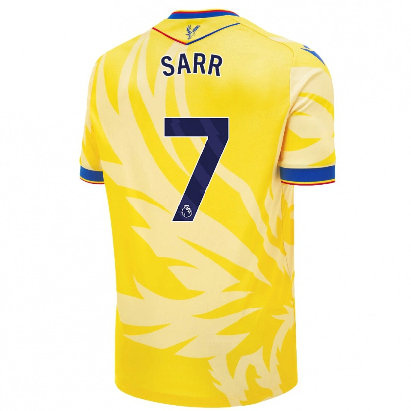 Danxen Donna Maglia Ismaïla Sarr #7 Giallo Kit Gara Away 2024/25 Maglietta