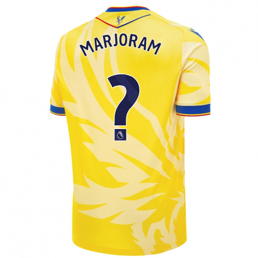 Danxen Donna Maglia Finley Marjoram #0 Giallo Kit Gara Away 2024/25 Maglietta