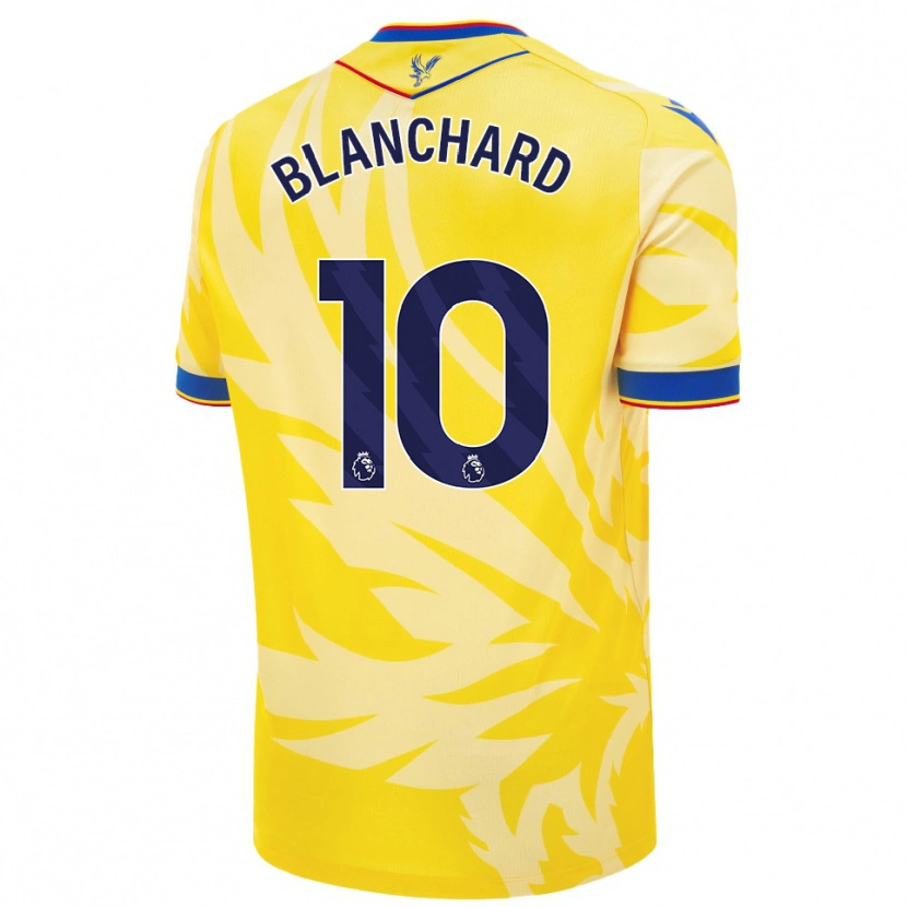 Danxen Donna Maglia Annabel Blanchard #10 Giallo Kit Gara Away 2024/25 Maglietta