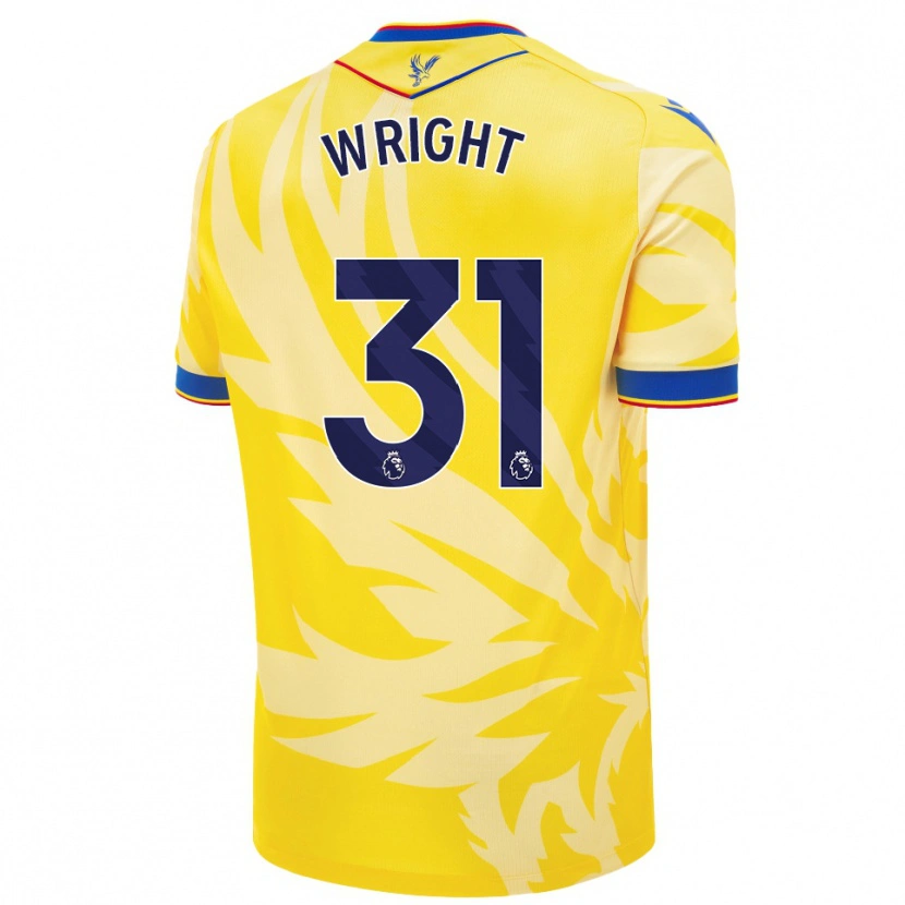 Danxen Donna Maglia Annis-Clara Wright #31 Giallo Kit Gara Away 2024/25 Maglietta