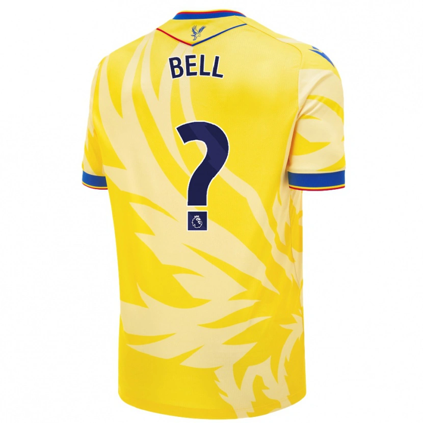 Danxen Donna Maglia Freddie Bell #0 Giallo Kit Gara Away 2024/25 Maglietta