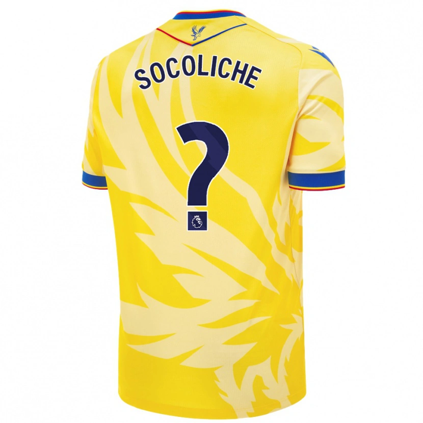 Danxen Donna Maglia Basilio Rieno Socoliche #0 Giallo Kit Gara Away 2024/25 Maglietta
