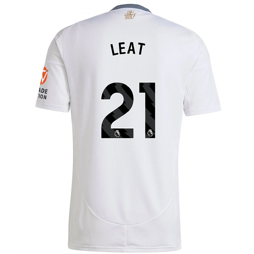 Danxen Donna Maglia Anna Leat #21 Bianco Kit Gara Away 2024/25 Maglietta