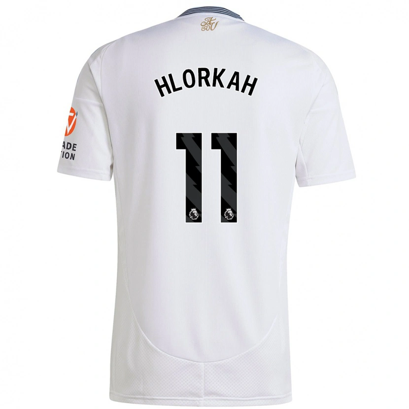 Danxen Donna Maglia Chantelle Boye-Hlorkah #11 Bianco Kit Gara Away 2024/25 Maglietta