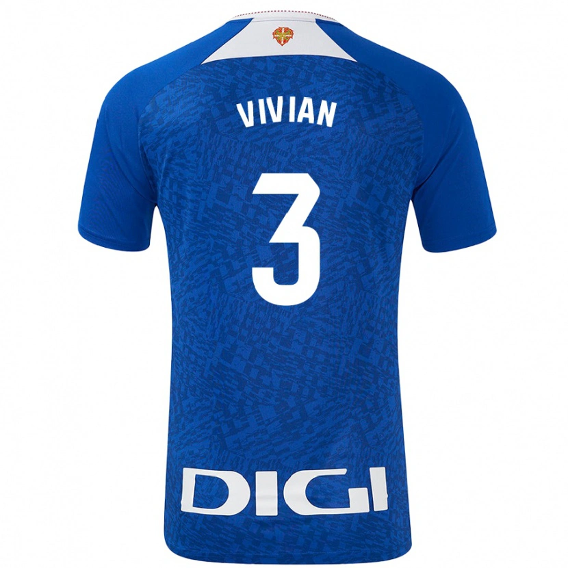 Danxen Donna Maglia Dani Vivian #3 Blu Royal Kit Gara Away 2024/25 Maglietta
