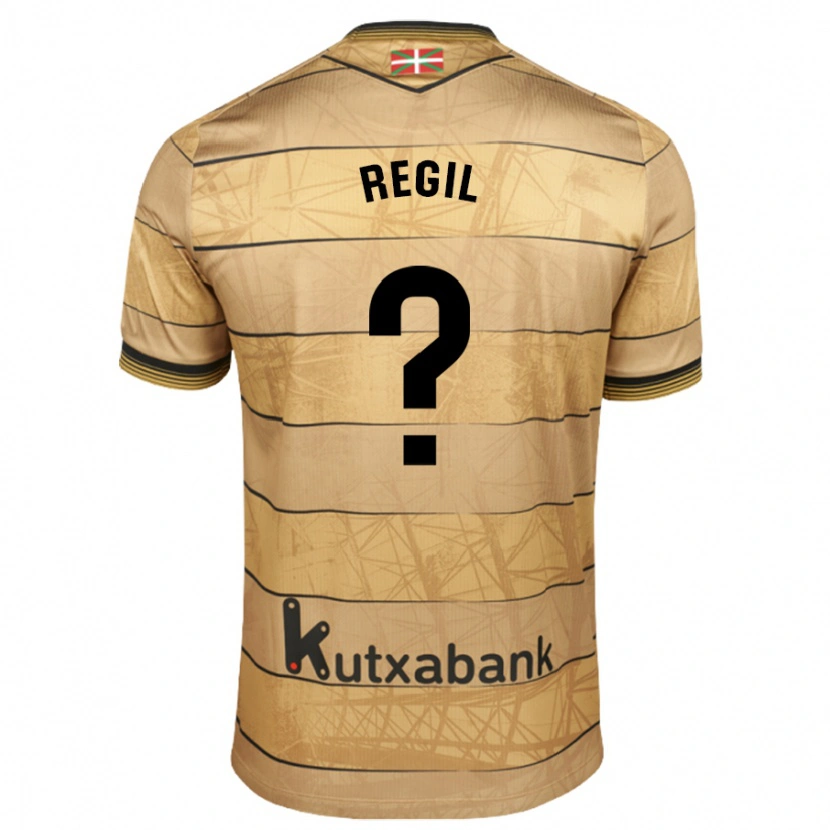 Danxen Donna Maglia Markel Regil #0 Marrone Kit Gara Away 2024/25 Maglietta