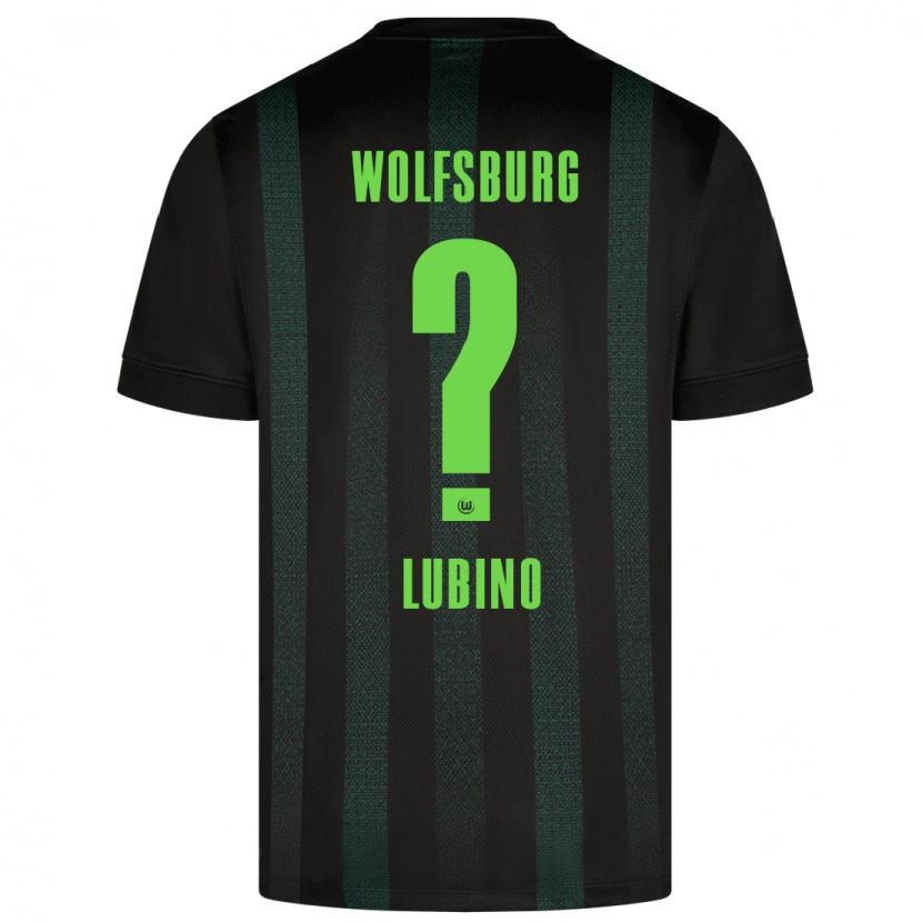 Danxen Donna Maglia Francesco Lubino #0 Verde Scuro Kit Gara Away 2024/25 Maglietta