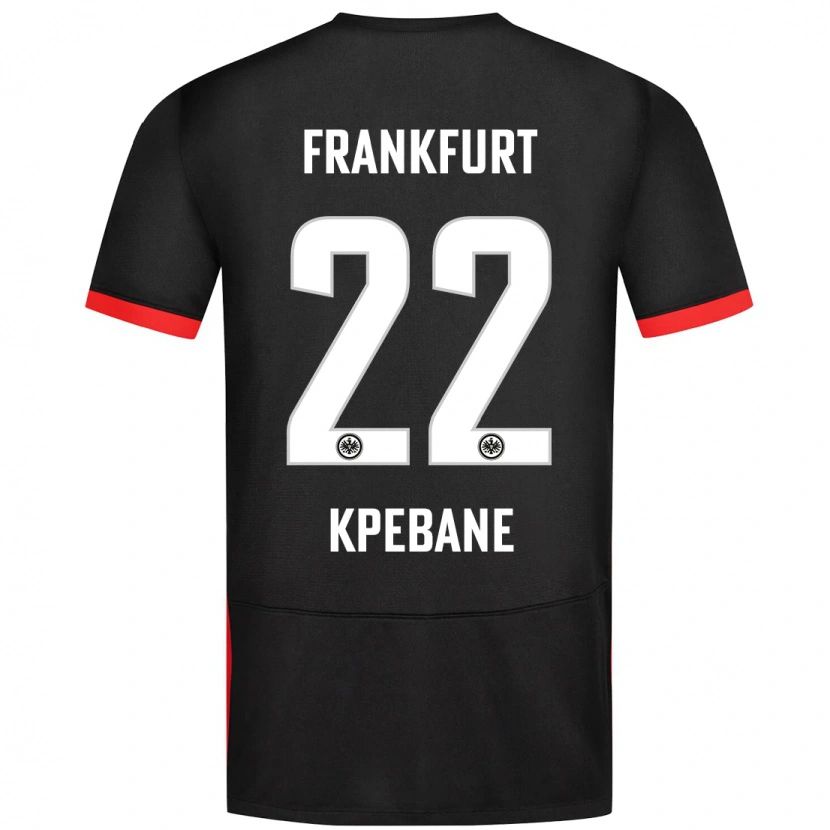 Danxen Donna Maglia Tamiou Kpebane #22 Nero Kit Gara Away 2024/25 Maglietta