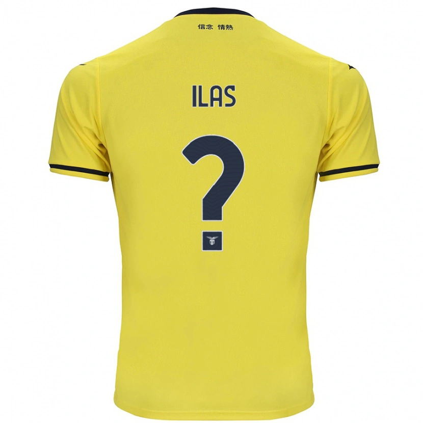 Danxen Donna Maglia Narcis Ilaș #0 Giallo Kit Gara Away 2024/25 Maglietta
