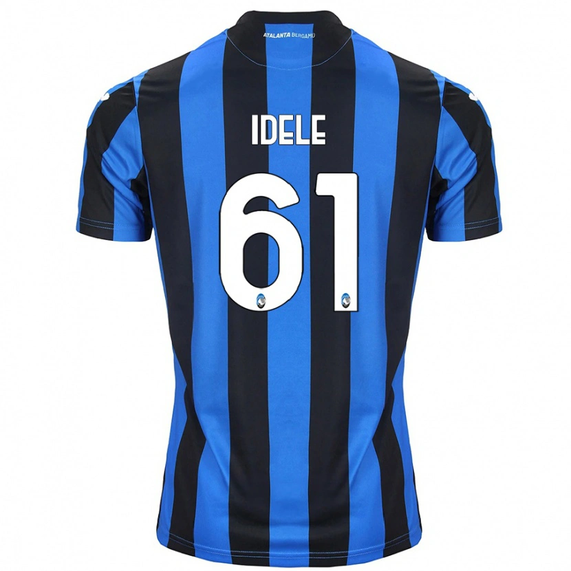 Danxen Bambino Maglia Javison Idele #61 Blu Nero Kit Gara Home 2024/25 Maglietta
