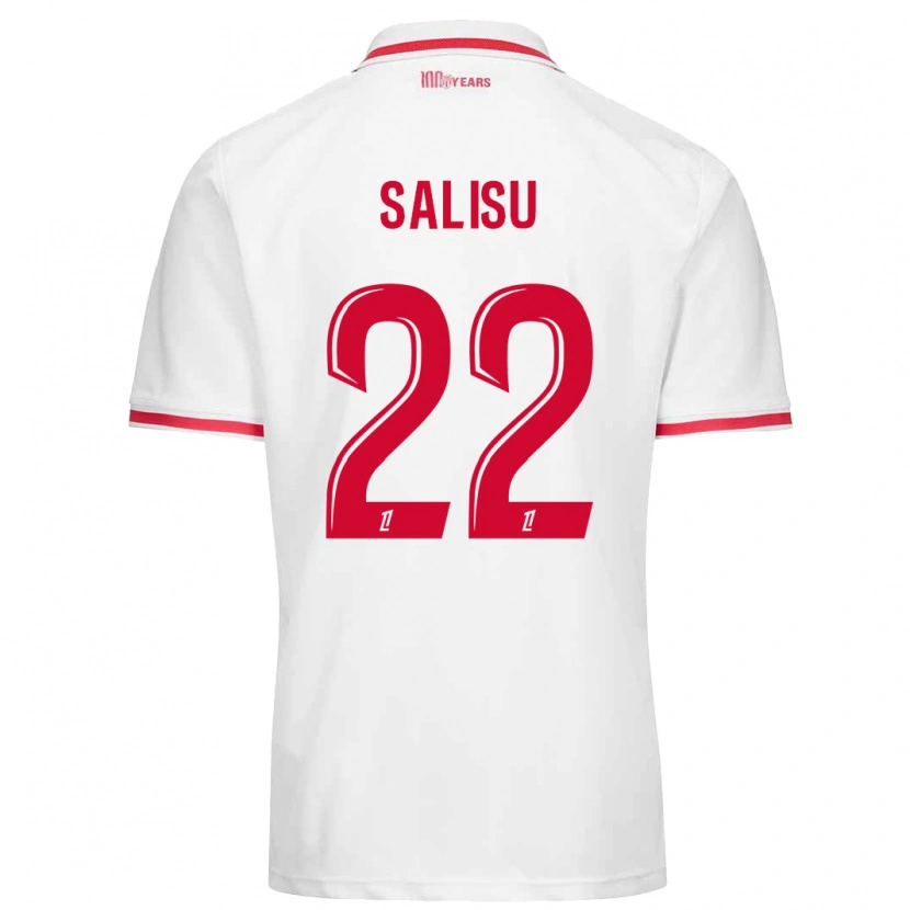 Danxen Bambino Maglia Mohammed Salisu #22 Bianco Rosso Kit Gara Home 2024/25 Maglietta
