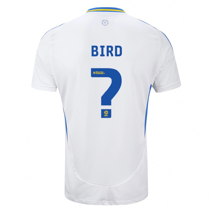 Danxen Bambino Maglia Coban Bird #0 Bianco Blu Kit Gara Home 2024/25 Maglietta
