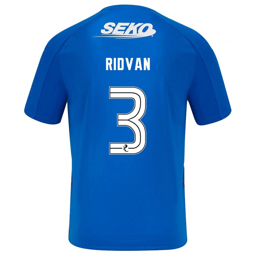 Danxen Bambino Maglia Rıdvan Yılmaz #3 Blu Scuro Kit Gara Home 2024/25 Maglietta