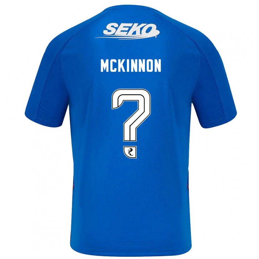Danxen Bambino Maglia Cole Mckinnon #0 Blu Scuro Kit Gara Home 2024/25 Maglietta