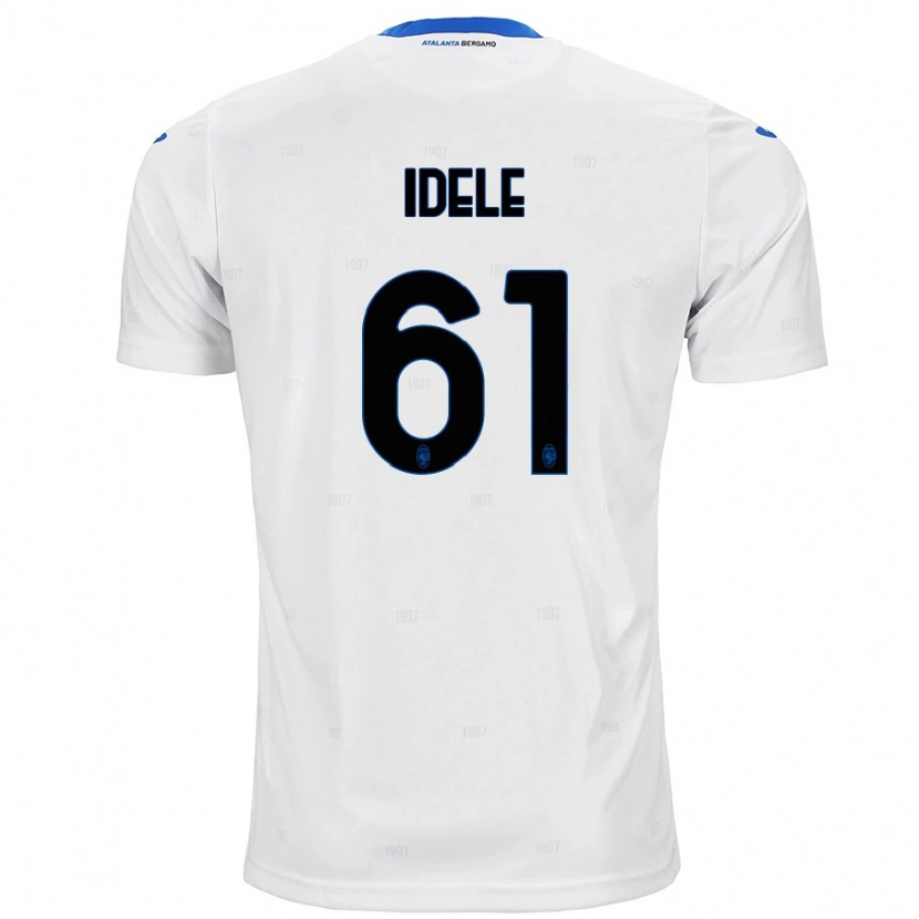 Danxen Bambino Maglia Javison Idele #61 Bianco Kit Gara Away 2024/25 Maglietta