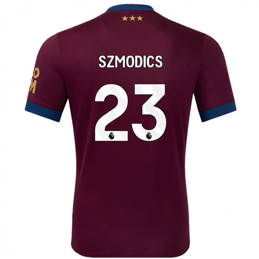 Danxen Bambino Maglia Sammie Szmodics #23 Marrone Kit Gara Away 2024/25 Maglietta