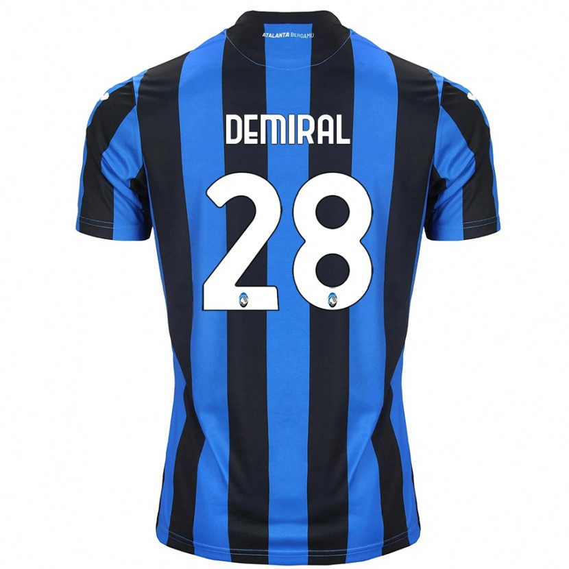 Danxen Uomo Maglia Merih Demiral #28 Blu Nero Kit Gara Home 2024/25 Maglietta