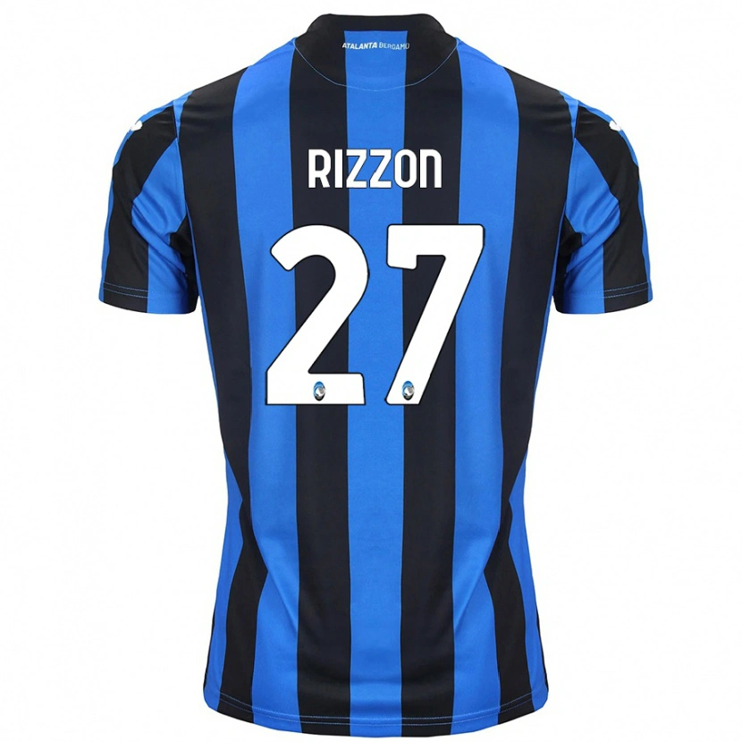 Danxen Uomo Maglia Giulia Rizzon #27 Blu Nero Kit Gara Home 2024/25 Maglietta
