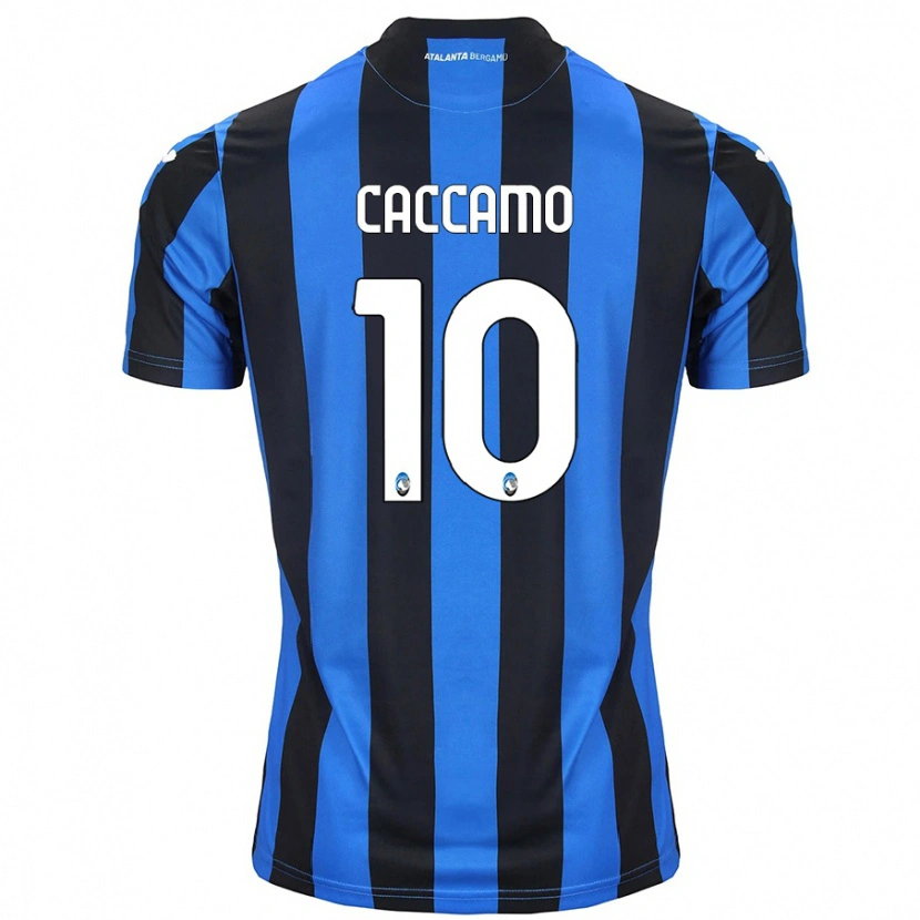 Danxen Uomo Maglia Patrizia Caccamo #10 Blu Nero Kit Gara Home 2024/25 Maglietta